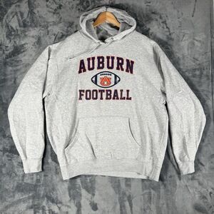 Auburn Tigers Sz XL Football Hoodie Men's Blue84 Cotton Polyester Pullover
